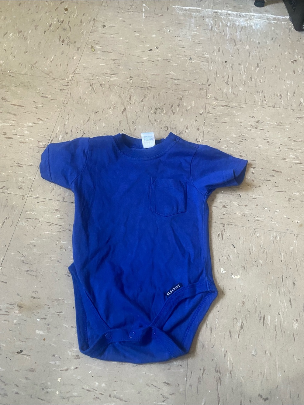 Old Navy Royal Blue Baby Onesie